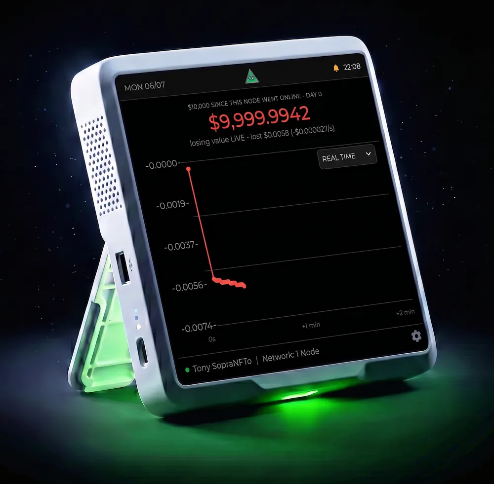 TurboUSD Node screen